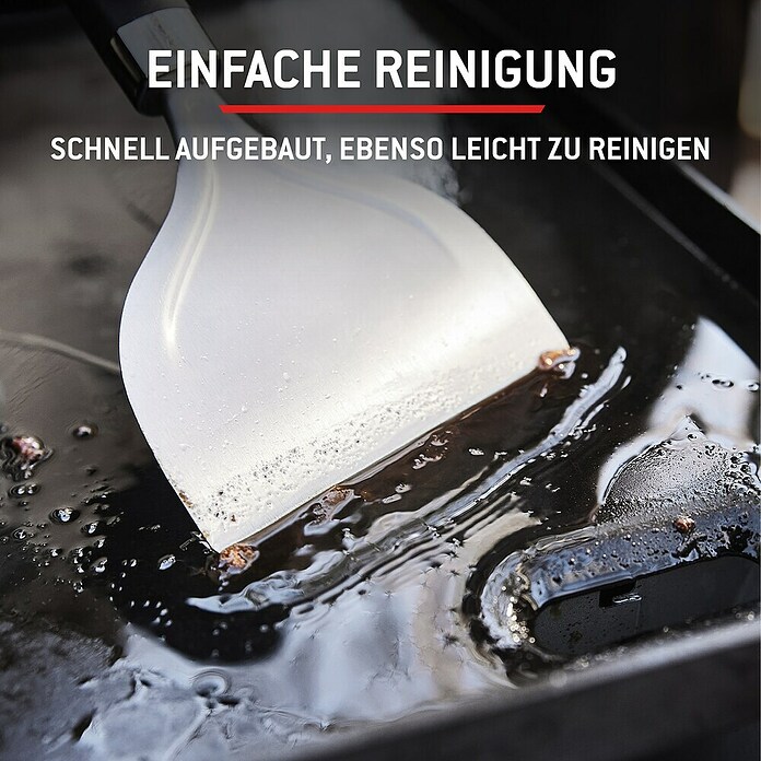 Weber Plancha-Grill Slate GP 43 (Grillfläche (B x T): 43 x 41 cm, 3,7 kW, Schwarz) | BAUHAUS