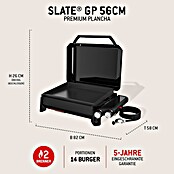 Weber Plancha-Grill Slate GP 56 (Grillfläche (B x T): 56 x 41 cm, 4,7 kW, Anzahl Brenner: 2 Stk.) | BAUHAUS