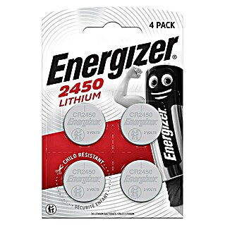 Energizer Knopfzelle 2450 (3 V, 4 Stk.)