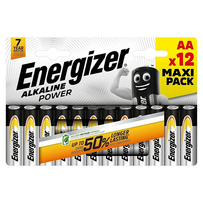 Energizer Batterie Classic AA (12 Stk., Mignon AA, 1,5 V) | BAUHAUS