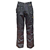 Dewalt Pantalones de trabajo Thurlston (50, Negro, 65% poliéster, 32% algodón y 3% elastán)
