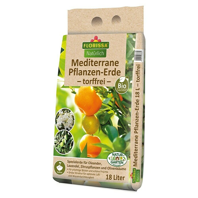 Florissa Pflanzerde Torffrei Mediterran (18 l)