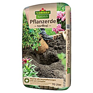 Florissa Pflanzerde Torffrei (70 l)