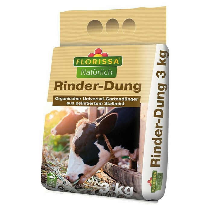Florissa Universal-Gartendünger Rinder-Dung (3 kg)