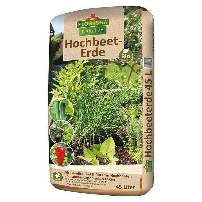 Florissa Bio-Hochbeeterde (45 l) | BAUHAUS