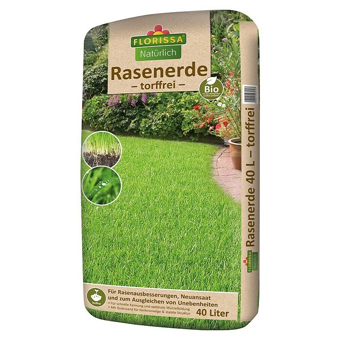 Florissa Rasenerde (40 l)