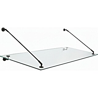 Glaszentrum Hagen Vordach (150 x 90 x 75 cm, Schwarz)