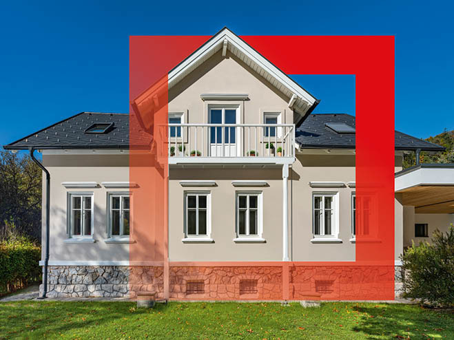 Haus von außen, Wände sanieren bringt's