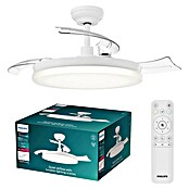 Philips Ventilador de techo Tynl (Blanco, 35 W, Blanco cálido) | BAUHAUS