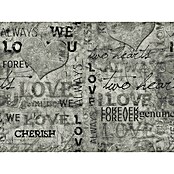 Doppler Gartenmöbel-Auflage Spot (Niederlehner, 100 x 48 x 5 cm, Baumwoll-Polyester-Mischgewebe, Herzen Grau) | BAUHAUS