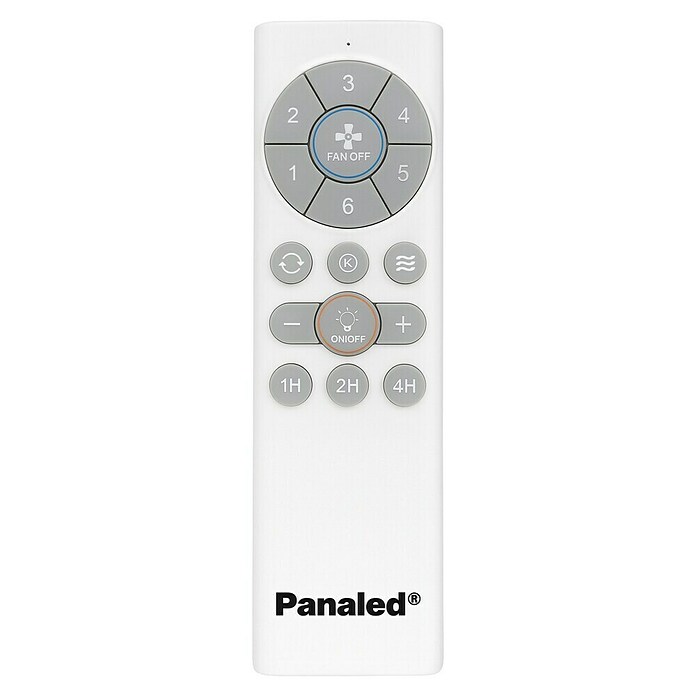 Panaled Ventilador de techo Siroco (Blanco, 91 cm, 29,6 W, Blanco cálido) | BAUHAUS