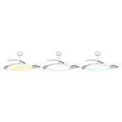 Panaled Ventilador de techo Siroco (Blanco, 91 cm, 29,6 W, Blanco cálido) | BAUHAUS