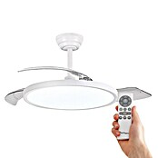 Led Hispania Ventilador de techo Alisio (Blanco, 106 cm, 30,7 W, Blanco cálido) | BAUHAUS