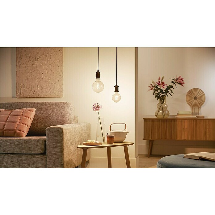 Philips Wiz Pametna LED sijalka v stilu klasične žarnice  (E27, Možnost zatemnitve, Dnevno bela, 806 lm, 7 W) | LED luči | Svetlila | Elektro in svetila | Izdelki | BAUHAUS