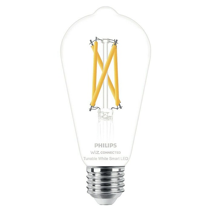 WiZ Pametna LED sijalka v stilu klasične žarnice  (E27, Možnost zatemnitve, Toplo bela, 806 lm, 7 W, 1 kos) | LED luči | Svetlila | Elektro in svetila | Izdelki | BAUHAUS
