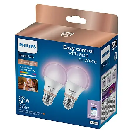 Philips Wiz Smart-LED-Lampe matter