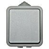 Voltomat Blueline Feuchtraumtaster (Grau, Aufputz, IP54)