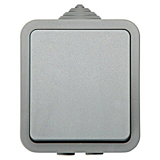Voltomat Blueline Feuchtraumtaster (Grau, Aufputzmontage, IP54)