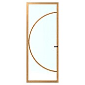 Solid Elements Binnendeur SE 8442 BG Taatsdeur (88 x 211,5 cm, Licht eiken, Taatsdeur, Blank glas) | BAUHAUS