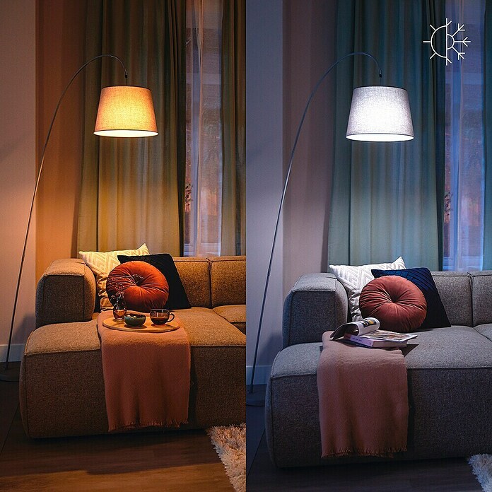 Philips Wiz Bombilla LED inteligente Globo (E27, Capacidad de atenuación: Intensidad regulable, Blanco neutro, 1.055 lm, 11 W) | BAUHAUS