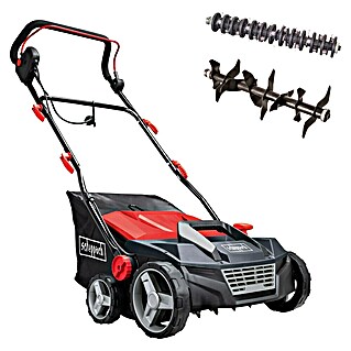 Scheppach Aireador escarificador eléctrico SC 38 (1.600 W, Anchura de trabajo: 38 cm)