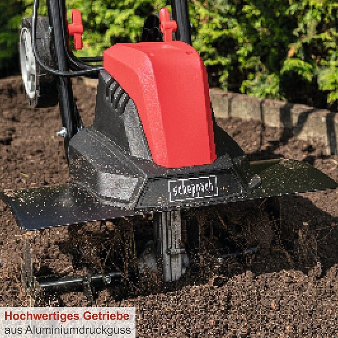 Scheppach Elektro-Bodenhacke MTE460 (Leistung: 1 500 W, Arbeitsbreite: 45 cm, Arbeitstiefe: 22 cm) | BAUHAUS