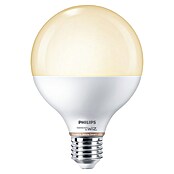 Philips Wiz Bombilla LED inteligente Globo (E27, Capacidad de atenuación: Intensidad regulable, Blanco neutro, 1.055 lm, 11 W) | BAUHAUS