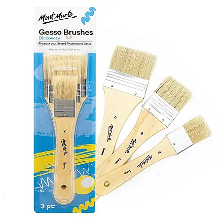 Mont Marte  Effektpinsel-Set  Discovery Gesso