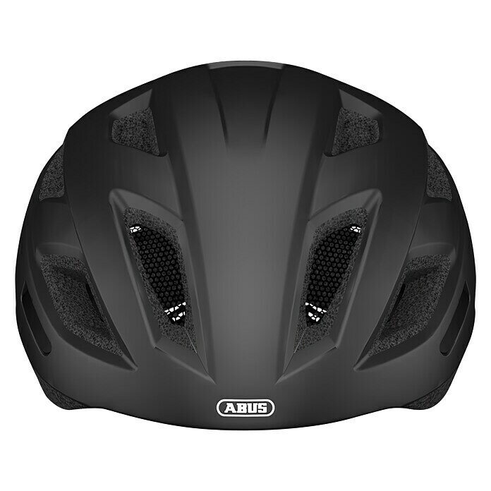 Abus Fahrradhelm CityGröße: M 52 - 58 cm, Schwarz Front View