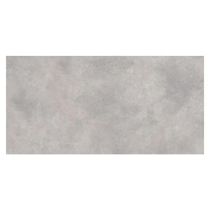 Cersanit Terrassenfliese Metropolis - 59,3 x 119,3 x 2 cm, Grey, Matt - Hellgraue, texturierte Oberfläche, ähnlich Beton oder Stein.