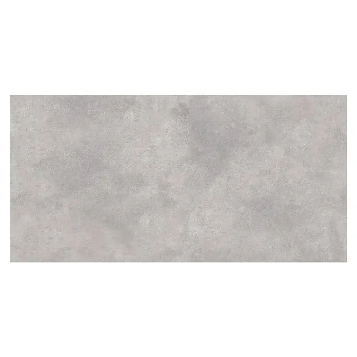 Cersanit Terrassenfliese Metropolis - 59,3 x 119,3 x 2 cm, Grey, Matt - Hellgraue, strukturierte Betonoptik.
