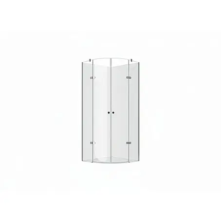 Glaszentrum Hagen  Eckdusche 90x90x195 cm Poseidon EckDusche 1/4 inkl. Tasse