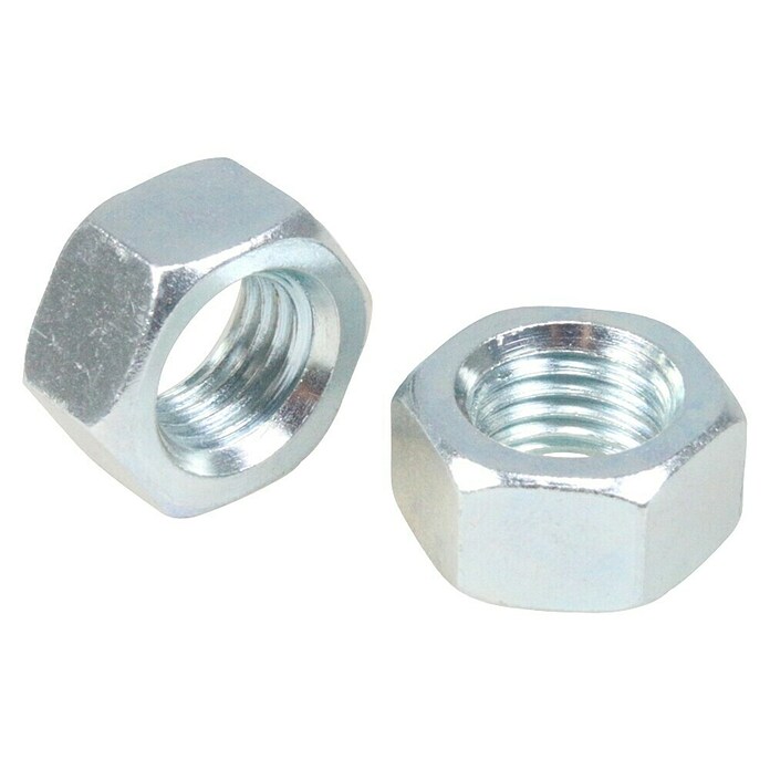 Profi Depot Sechskantmutter VZ (M14, Schlüsselweite: 22, Stahl, 25 Stk.)