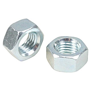 Profi Depot Sechskantmutter VZ (M 10, Schlüsselweite: 17 mm, Stahl, 50 Stk.)