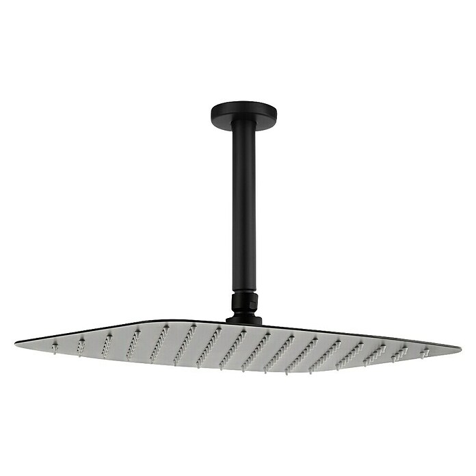Camargue Bolonia Conjunto de ducha empotrado (Número de tipos de chorro: 1 ud., Negro) | BAUHAUS