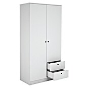 Meka Block Armario para ropa K-648 (L x An x Al: 51,6 x 100,2 x 200 cm, Blanco Soft) | BAUHAUS