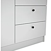Meka Block Armario para ropa K-648 (L x An x Al: 51,6 x 100,2 x 200 cm, Blanco Soft) | BAUHAUS
