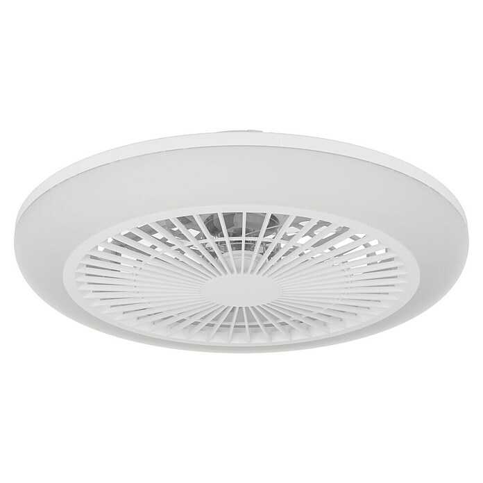 Eglo Ventilador de techo Salvador (Blanco, 46 cm, 17,6 W, Blanco cálido) | BAUHAUS