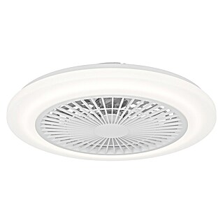 Eglo Ventilador de techo Windley (18 W, Blanco, Diámetro: 51 cm, RGB)