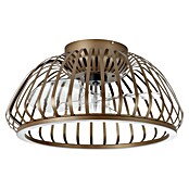 Eglo Ventilador de techo Espinal (20 W, Bronce, Diámetro: 46,3 cm, Con bombillas, LED) | BAUHAUS
