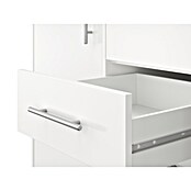 Meka Block Armario para ropa K-9235 (L x An x Al: 50 cm x 130 mm x 200 cm, Blanco Liso, Espesor: 16 mm) | BAUHAUS