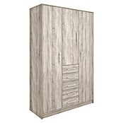 Meka Block Armario para ropa K-9235 (L x An x Al: 50 cm x 130 mm x 200 cm, Roble Cortez, Espesor: 16 mm) | BAUHAUS
