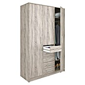 Meka Block Armario para ropa K-9235 (L x An x Al: 50 cm x 130 mm x 200 cm, Roble Cortez, Espesor: 16 mm) | BAUHAUS