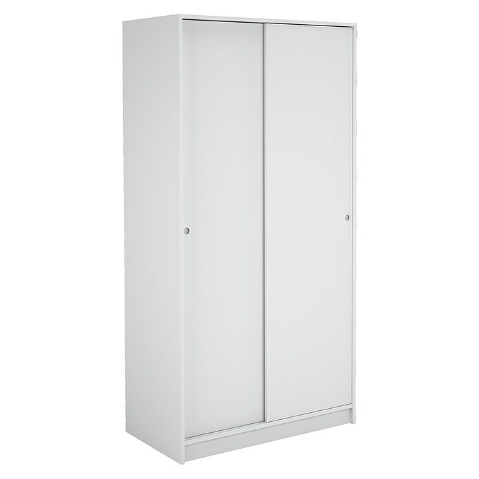 Meka Block Armario de puertas correderas K-9457 (L x An x Al: 50 x 89,6 x 180 cm, Blanco Liso) | BAUHAUS