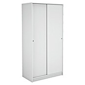 Meka Block Armario de puertas correderas K-9457 (L x An x Al: 50 x 89,6 x 180 cm, Blanco Liso) | BAUHAUS