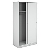 Meka Block Armario de puertas correderas K-9457 (L x An x Al: 50 x 89,6 x 180 cm, Blanco Liso) | BAUHAUS