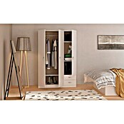 Meka Block Armario para ropa K-9460 (L x An x Al: 52 cm x 120 cm x 180 mm, Blanco Liso) | BAUHAUS