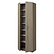 Meka Block Armario multiusos de madera K-967 (L x An x Al: 36 x 60 x 180 cm, Apertura según normativa: Izquierda/Derecha, Roble Cortez, Modelo alto) | BAUHAUS