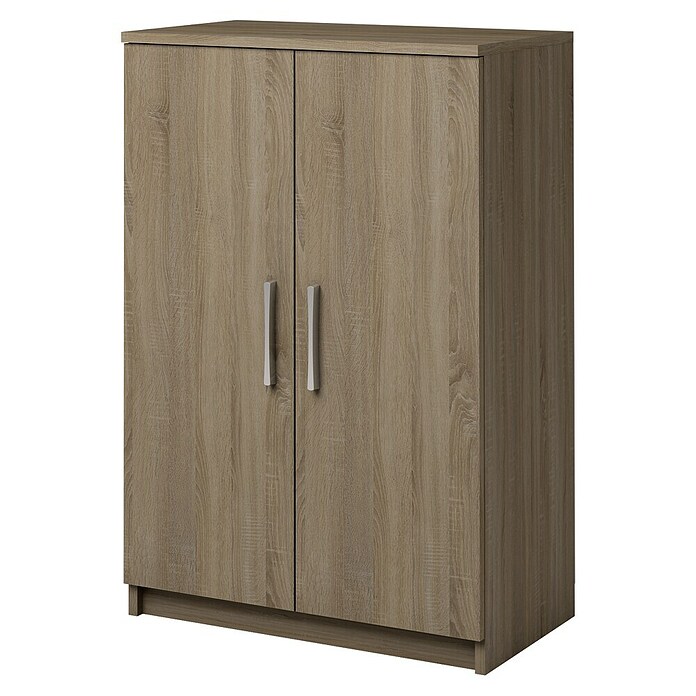 Meka Block Armario multiusos de madera K-967 (L x An x Al: 36 x 60 x 90 cm, Apertura según normativa: Izquierda/Derecha, Roble Cortez, Modelo bajo) | BAUHAUS