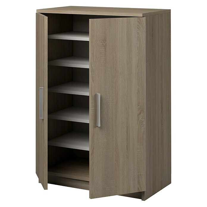Meka Block Armario multiusos de madera K-967 (L x An x Al: 36 x 60 x 90 cm, Apertura según normativa: Izquierda/Derecha, Roble Cortez, Modelo bajo) | BAUHAUS